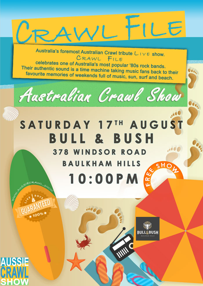 Aussie Crawl Show @ Bull n Bush Baulkham Hills